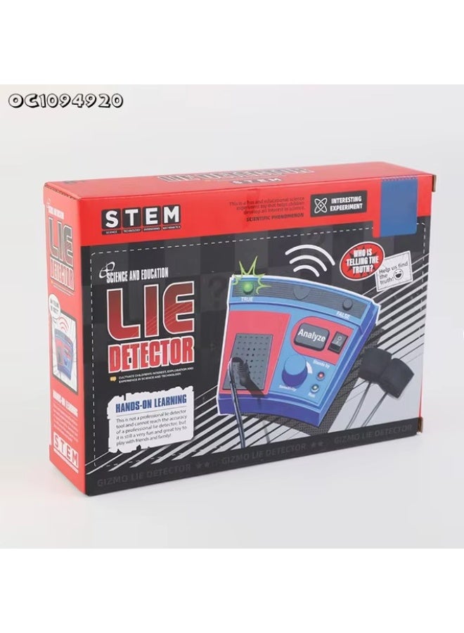 STEM Funny Polygraph Lie Detector Machine Stem Toys Educational Physics Toys Science Kits Interactive Board Game for Party - Image 1