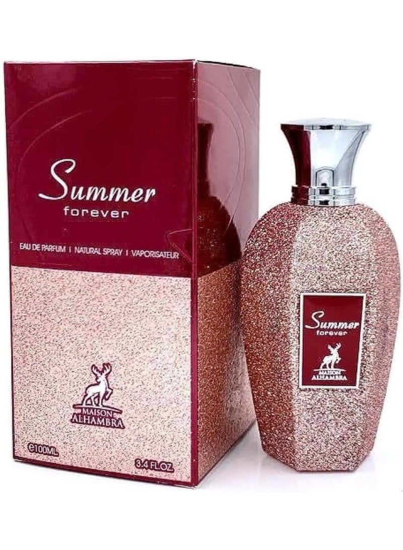 MAISON ALHAMBRA Summer forever Eau de Parfum for Women - 100ml ( inspired by Xerjoff Sospiro Muse )