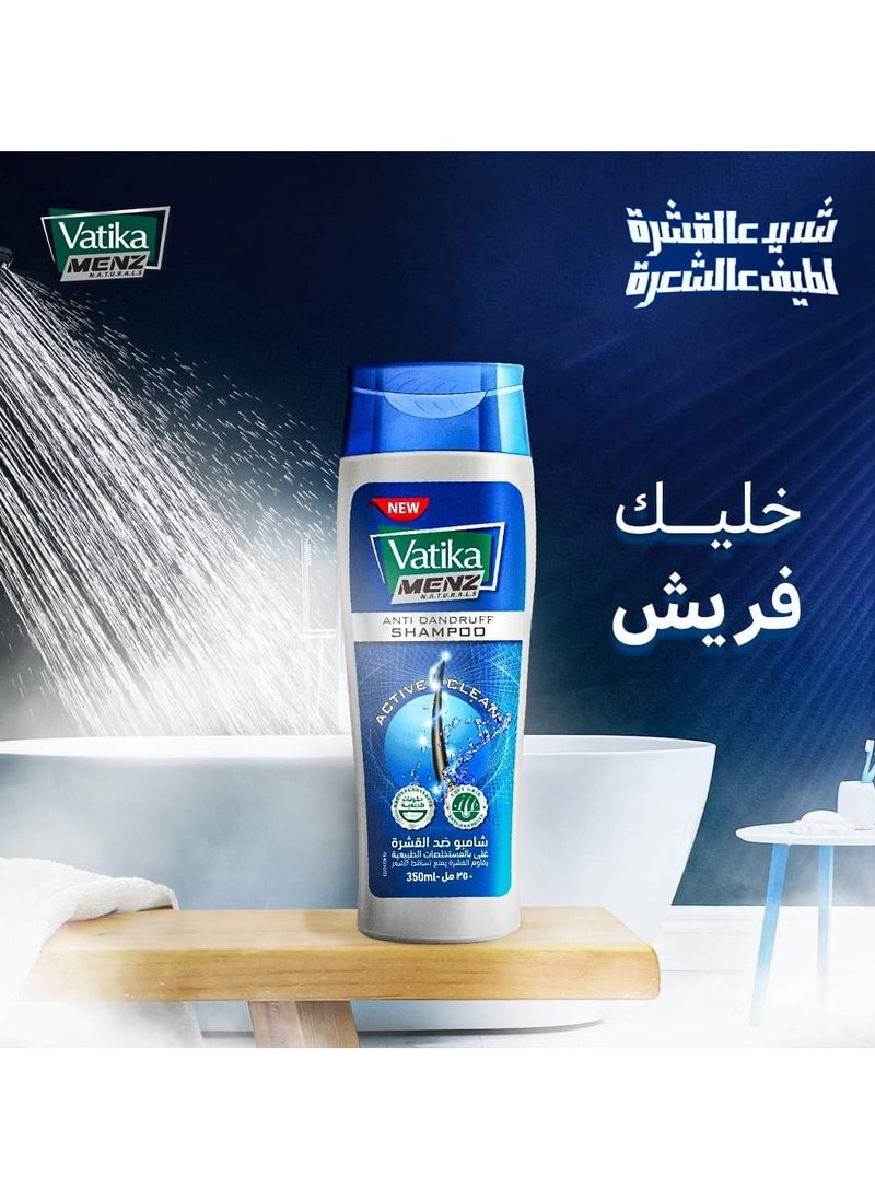 VATIKA - Vatika Menz Naturals Anti Dandruff Shampoo - 350 Ml - Image 1