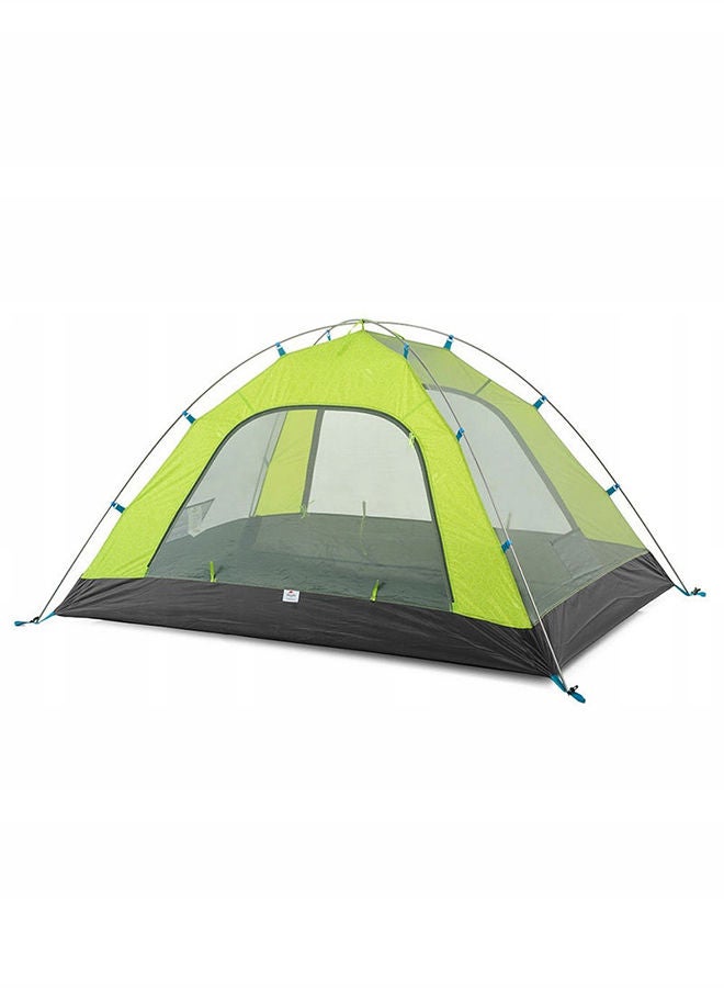 Naturehike P-Series Aluminum Pole Tent – 3-Person, Forest Green, 210T65D Embossed - Image 1
