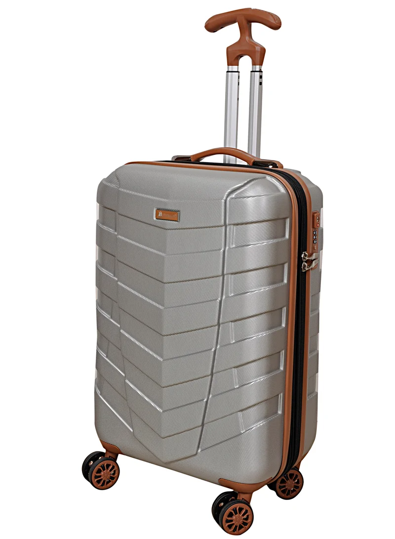 Magellan Magellan ABS+PC Trolley 20 Inch HK091-20 – 4 Double Wheels, TSA Lock, Expandable Hard Shell
