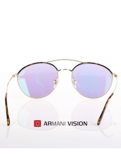 GIORGIO ARMANI Full Rim Unisex Circle Sunglass - AR 6032-J 3003/55 - Lens Size: 55 mm - Silver  - Image 3