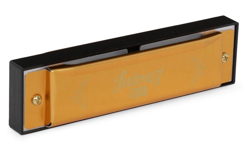 Juarez Junior JJ10HG 10 Holes Educational Harmonica Key of C Scale | Mouth Organ | Cover - Aluminum | Comb - Abs | Reed – Aluminum Gold - Image 5