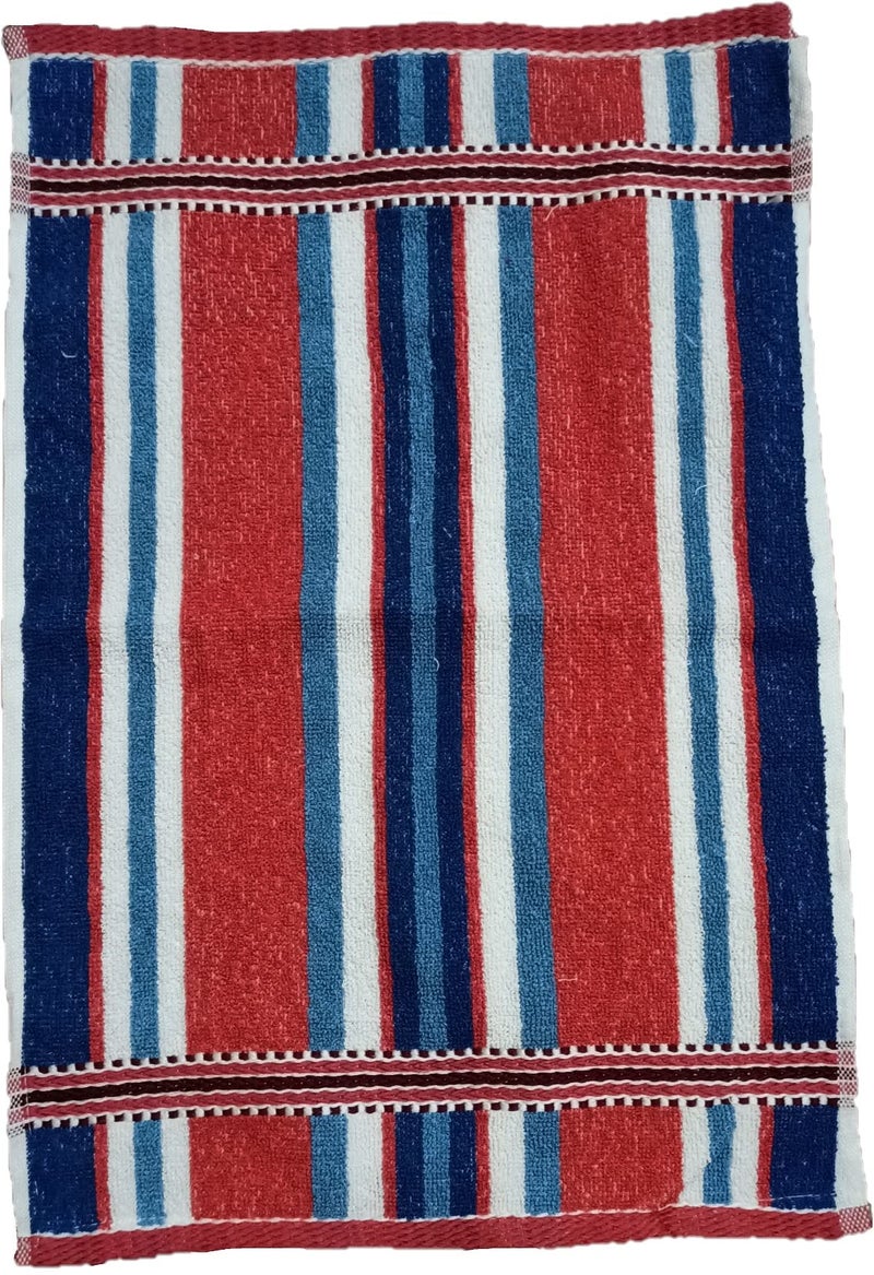 BBQSTYLE 100% Cotton Hand & Face Towels-Set of 12(Color May Different dispatched)-400 GSM - Image 4