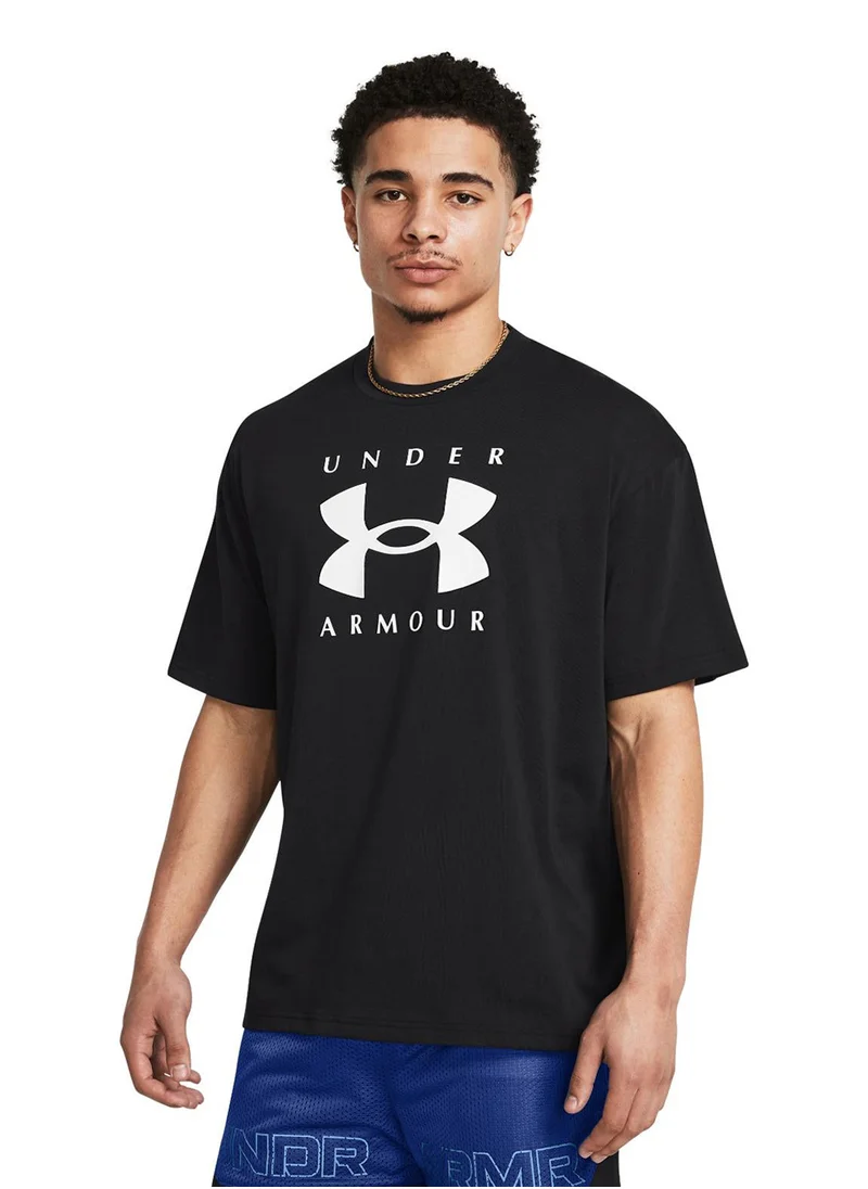 UNDER ARMOUR Heavyweight Oversized Branded T-shirt