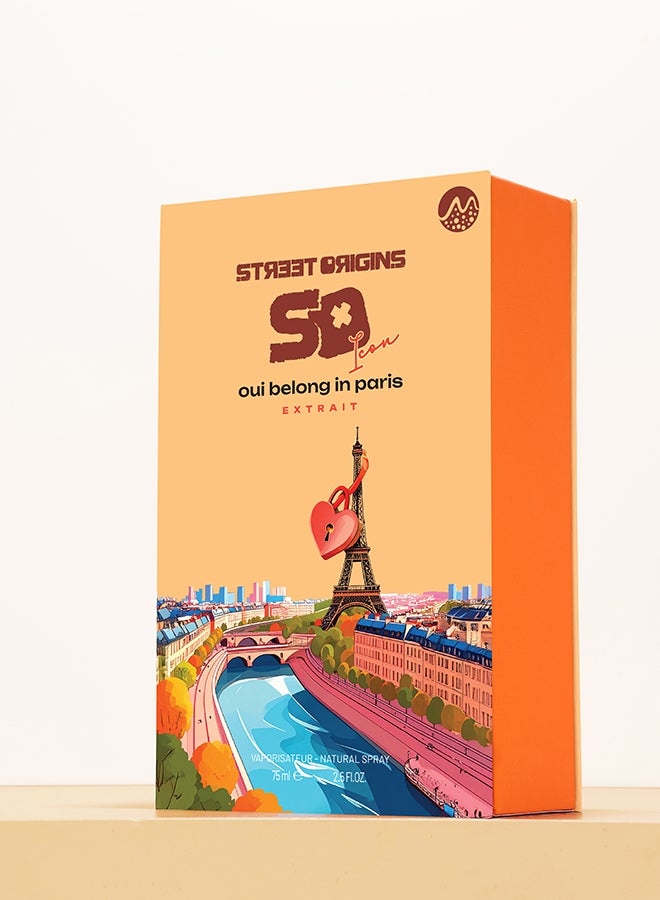 STREET ORIGINS Oui Belong In Paris (Mars) Extrait For Him, 75Ml - Image 5