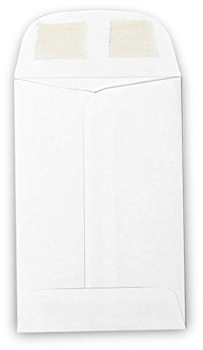 GUARDIAN 500 Guardian #4 Paper Coin Envelopes - Blank Small Envelopes for Coins, Receipts, Stamps, Small Parts Storage, & More – 3" x 4-1/2" Cash Envelopes – Gummed Flap Gift Card Holder Envelopes - Image 2