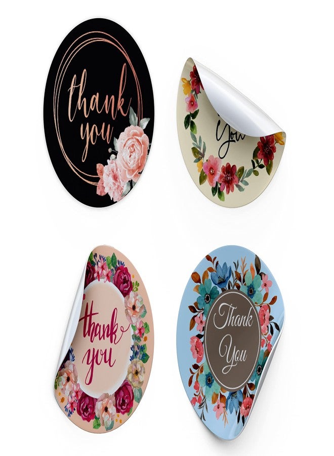 دي2سي ملصقات شكر دائرية مباشرة للمستهلكين لتغليف منتجات الشركات الصغيرة | ملصقات ورقية ذاتية اللصق، 1 بوصة (280 قطعة متعددة الألوان) - Image 1