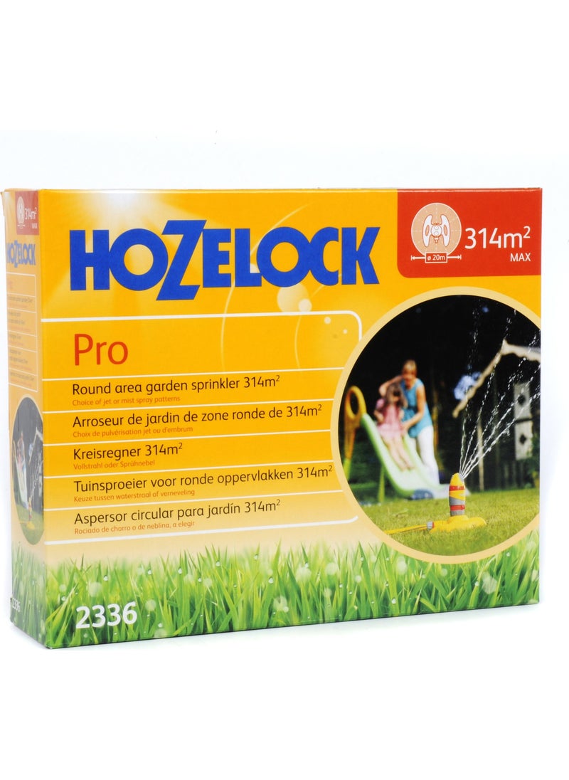 Hozelock - 2336H Garden Irrigation Sprinkler with Rotation Adjustable Plastic Plate - Image 1