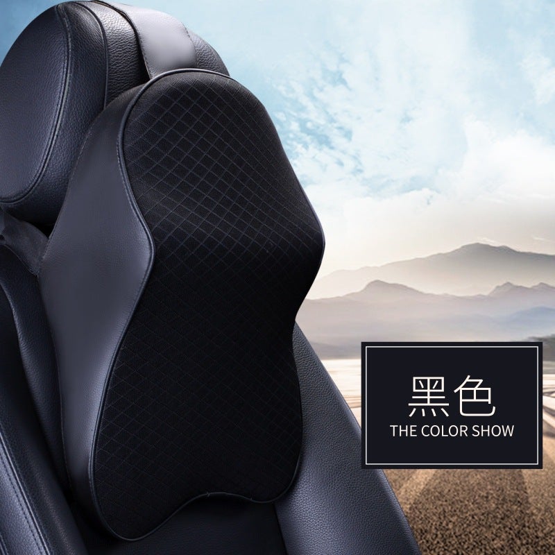 وسادة رأس السيارة من قطن الذاكرة الفضاء وسادة السيارة وسادة الرقبة مصنعي وسادة الرأس المصدر الرئيسي وسادة رأس سوداء