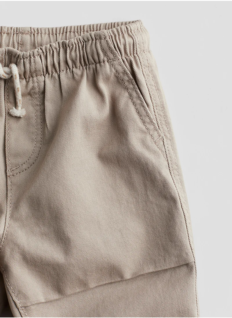 اتش اند ام Cotton Twill Joggers