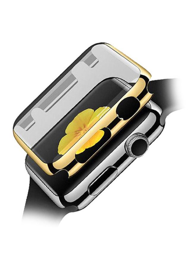 Ozone Protective Case For Apple Watch 44mm Clear/Gold - Image 1