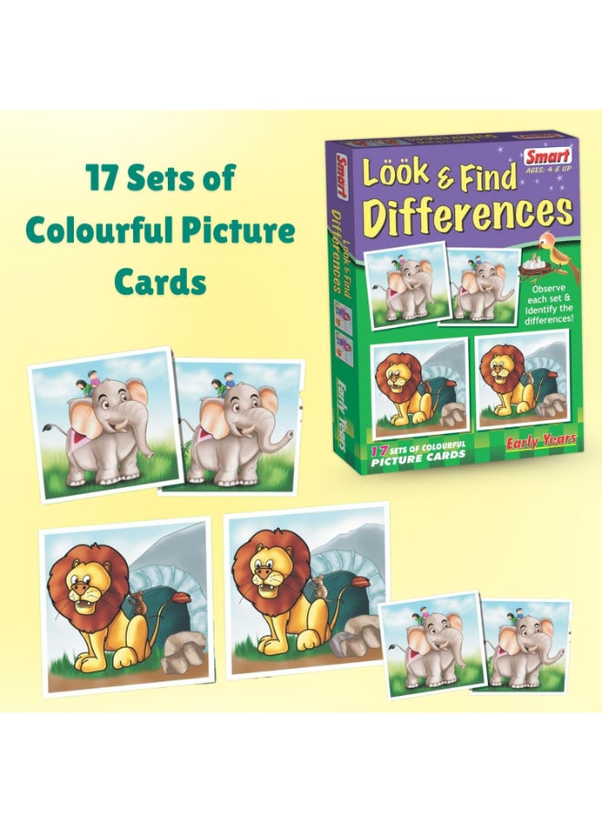 Creative's Smart Look & Find Differences Educational Toy - Focus Building & Speech Therapy, Montessori Logic Games Gift for Boys & Girls Ages 4 5 6 - Image 3