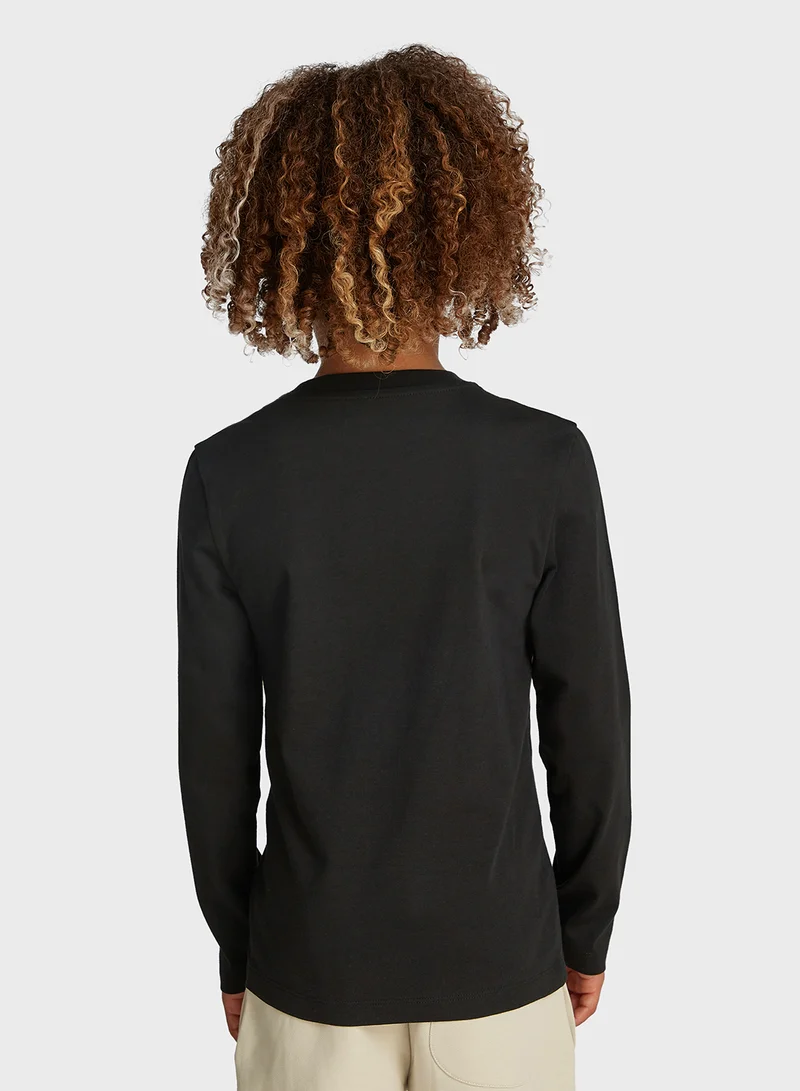 كالفن كلاين جينز BADGE REG. LS T-SHIRT