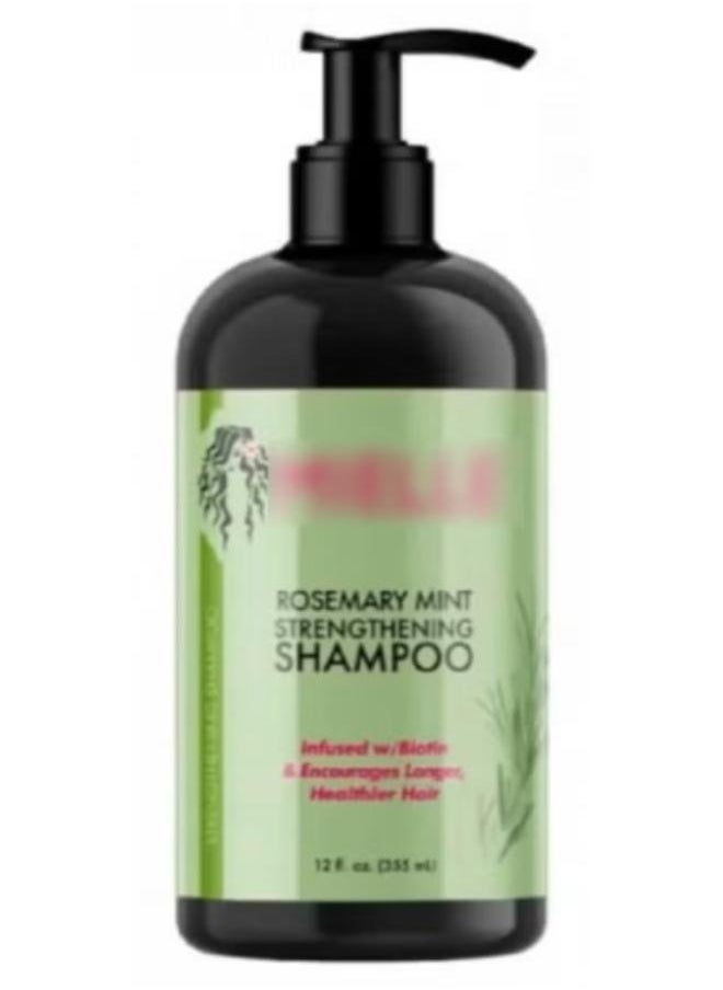 Allamsa AL Naama Organics Rosemary And Mint Strengthening Shampoo 355ml 