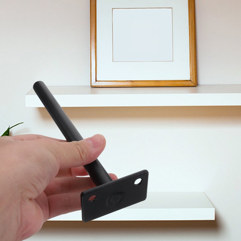 4pcs Hidden Floating Shelf Bracket Heavy Duty Invisible Shelf Bracket Rack - Image 4