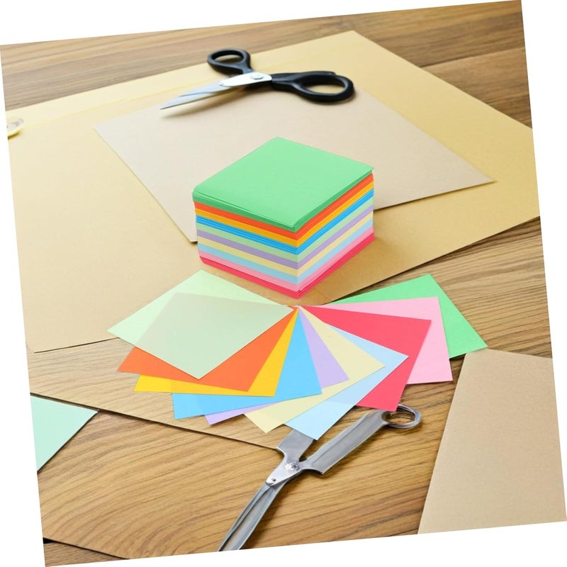 NUOBESTY 1000pcs Colorful Double Sided Origami Paper Sheets Square Folding Paper for DIY Arts Crafts Scrapbooking Effortless Folding for Beginners and Experts - Image 5
