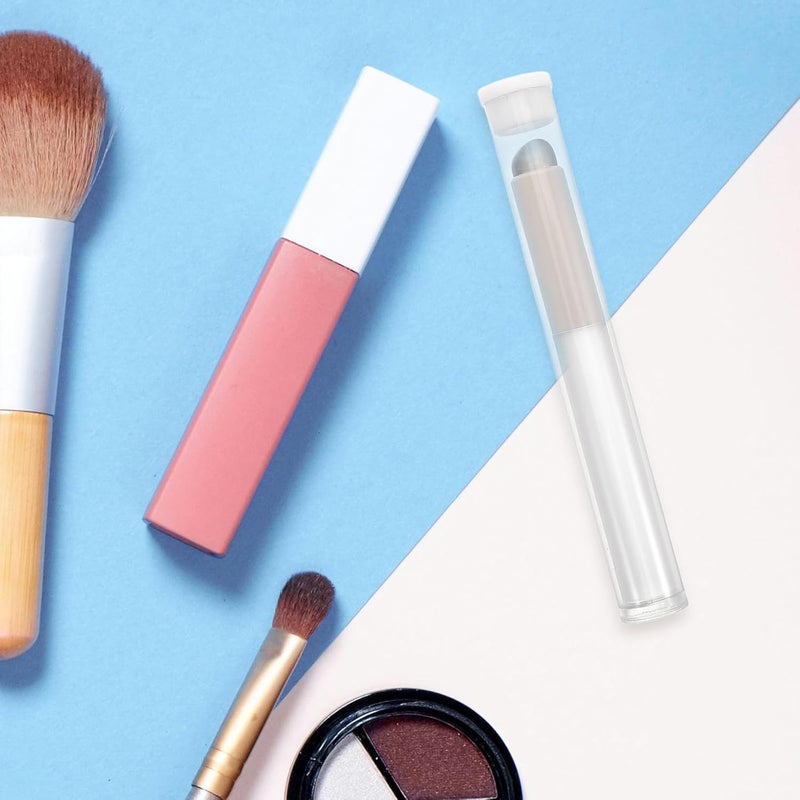 Silicone Lip Brush Mini Portable round Head Lip Applicator for Lipstick Makeup Tool Jelly Cosmetic Brush for Travel - Image 4