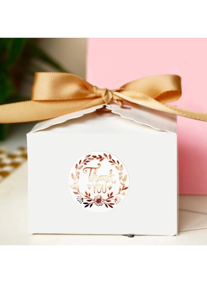 1000Pcs 1inch Thank You for Your Order Stickers Roll Retro Adhesive Thank You Label for Packaging,Small Business,Envelopes,Cards,Letters,Boxes - Image 5