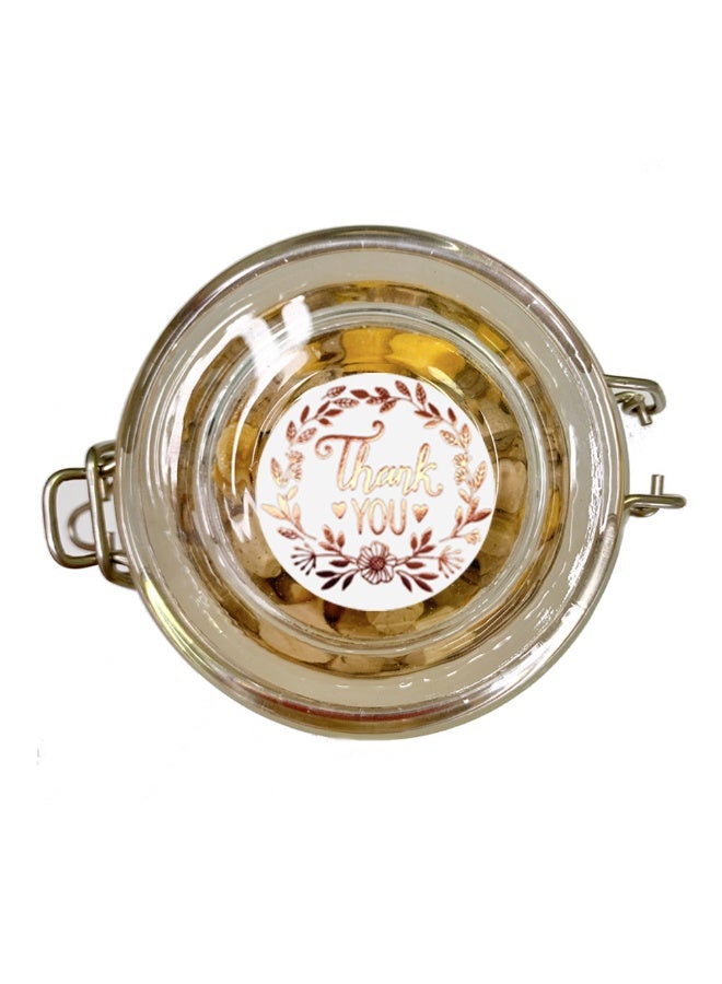 1000Pcs 1inch Thank You for Your Order Stickers Roll Retro Adhesive Thank You Label for Packaging,Small Business,Envelopes,Cards,Letters,Boxes - Image 2