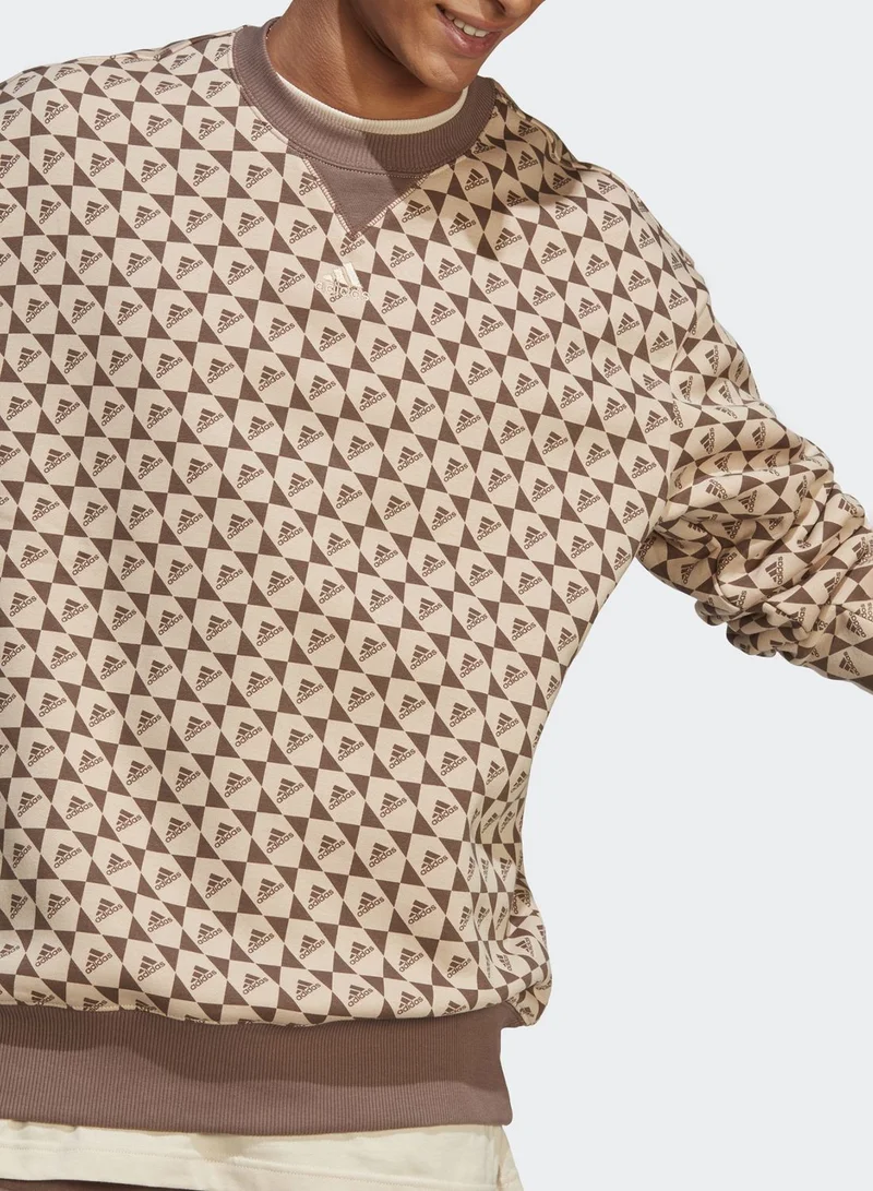 adidas سويت شيرت اول سيزن x لوغومانيا