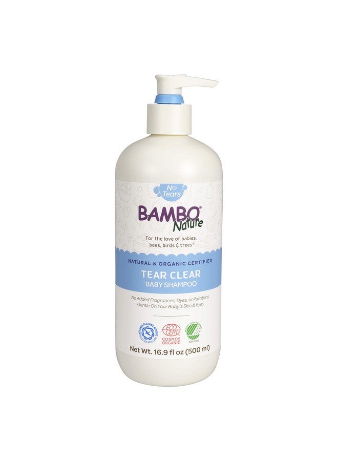 Bambo Nature Tear Clear Baby Shampoo, 16.9 fl oz, 6 Count (1 Pack of 6 Bottles) - Image 1
