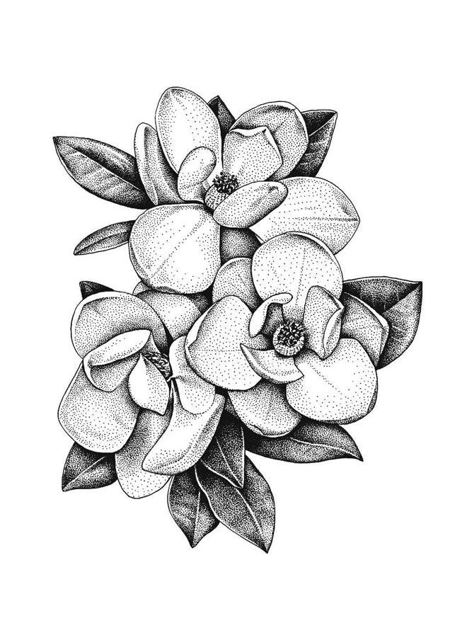 inkbox Inkbox Temporary Tattoos, Semi-Permanent Tattoo, One Premium Easy Long Lasting, Water-Resistant Temp Tattoo with For Now Ink - Lasts 1-2 Weeks (Magnol)  - Image 3