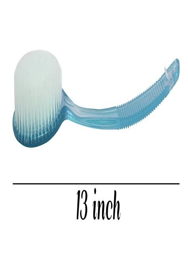 Boxo Long Handle Bathing Brush Body Brush Soft Bristles Brush For Men and Women Pack Of 1 - Image 2