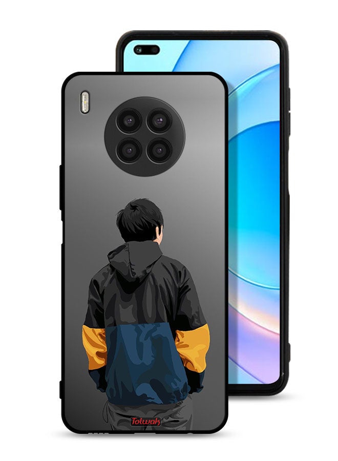 Tolwak Huawei nova 8i Protective Case Cover Boy Portrait Art  - Image 1