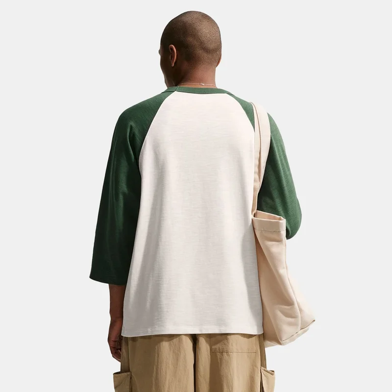 Nike Men's Sportswear Club 3/4-Sleeve Raglan Top