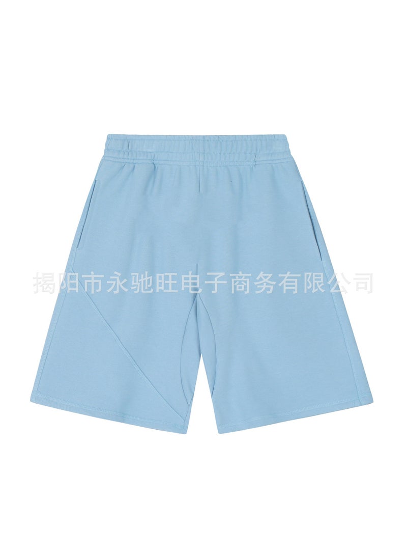 Generic - Casual Skateboard Wheelboat Print Short Pants Loose Fit Summer Trendy Streetwear Hip Hop Style Four Seasons Mens Leisure Shorts Style seven - Image 1