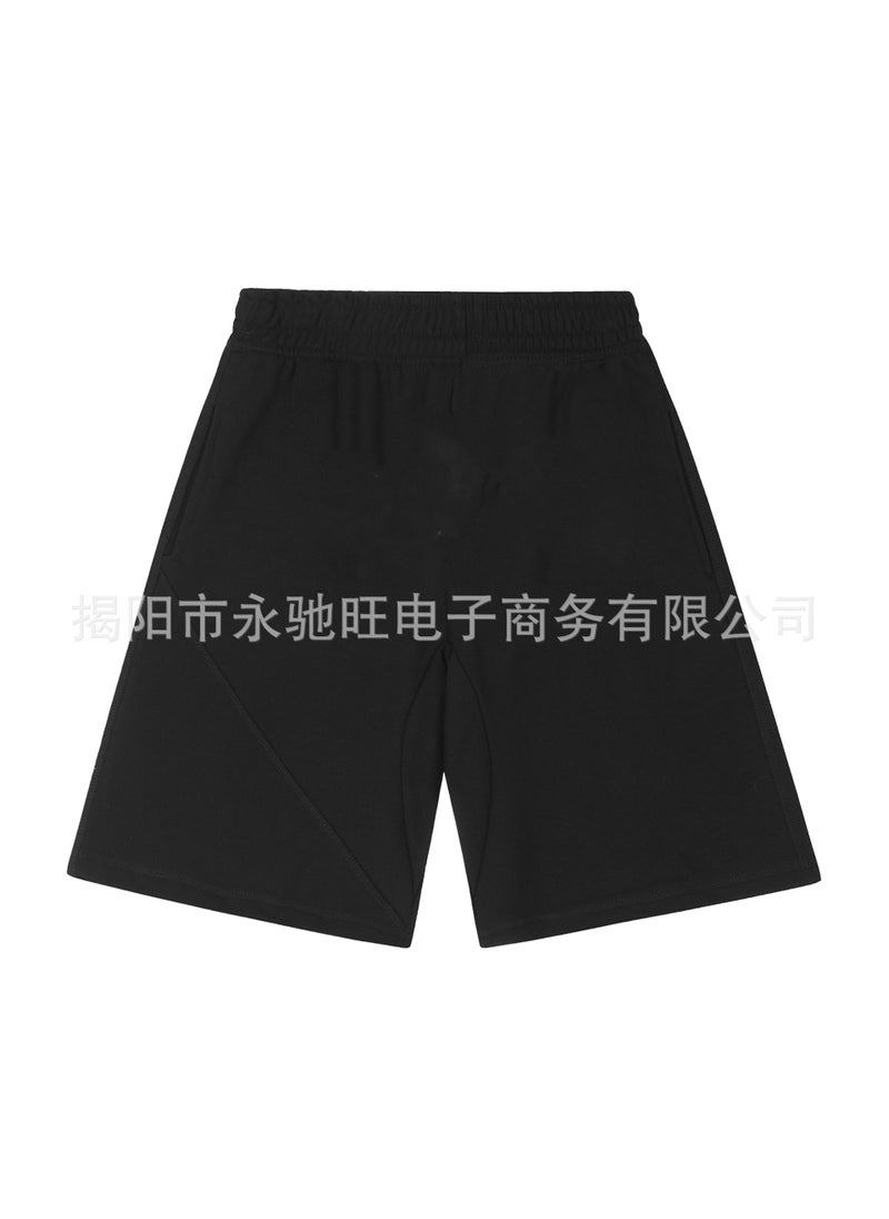 Generic - Casual Skateboard Wheelboat Print Short Pants Loose Fit Summer Trendy Streetwear Hip Hop Style Four Seasons Mens Leisure Shorts Style seven - Image 1