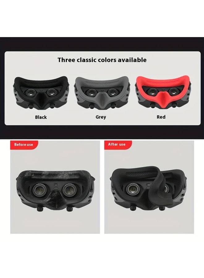 Grey Eye Cover Protective Case Anti Slip For DJI Avata Goggles 2 - Image 2