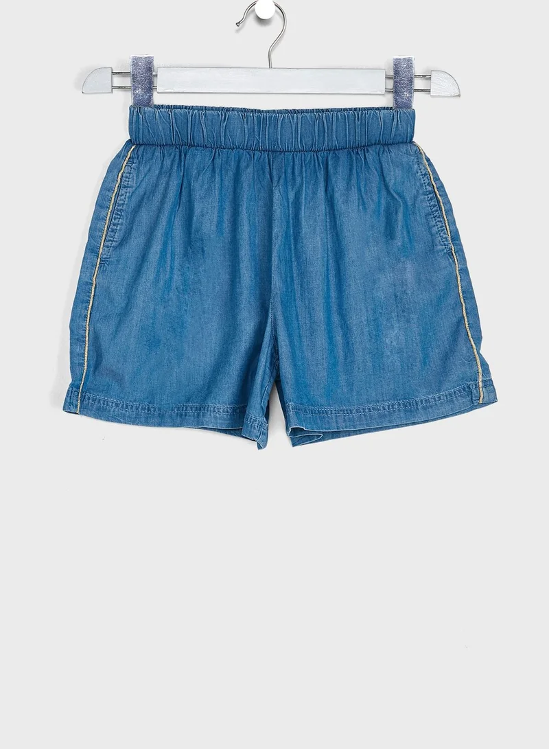 SMYK Youth Mid Wash Denim Shorts