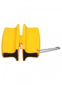 AL SANIDI Double Plastic knife sharpener, Knife sharpening tooL, Orang  - Image 3