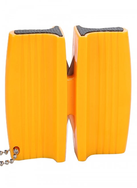 Double Plastic knife sharpener, Knife sharpening tooL, Orang