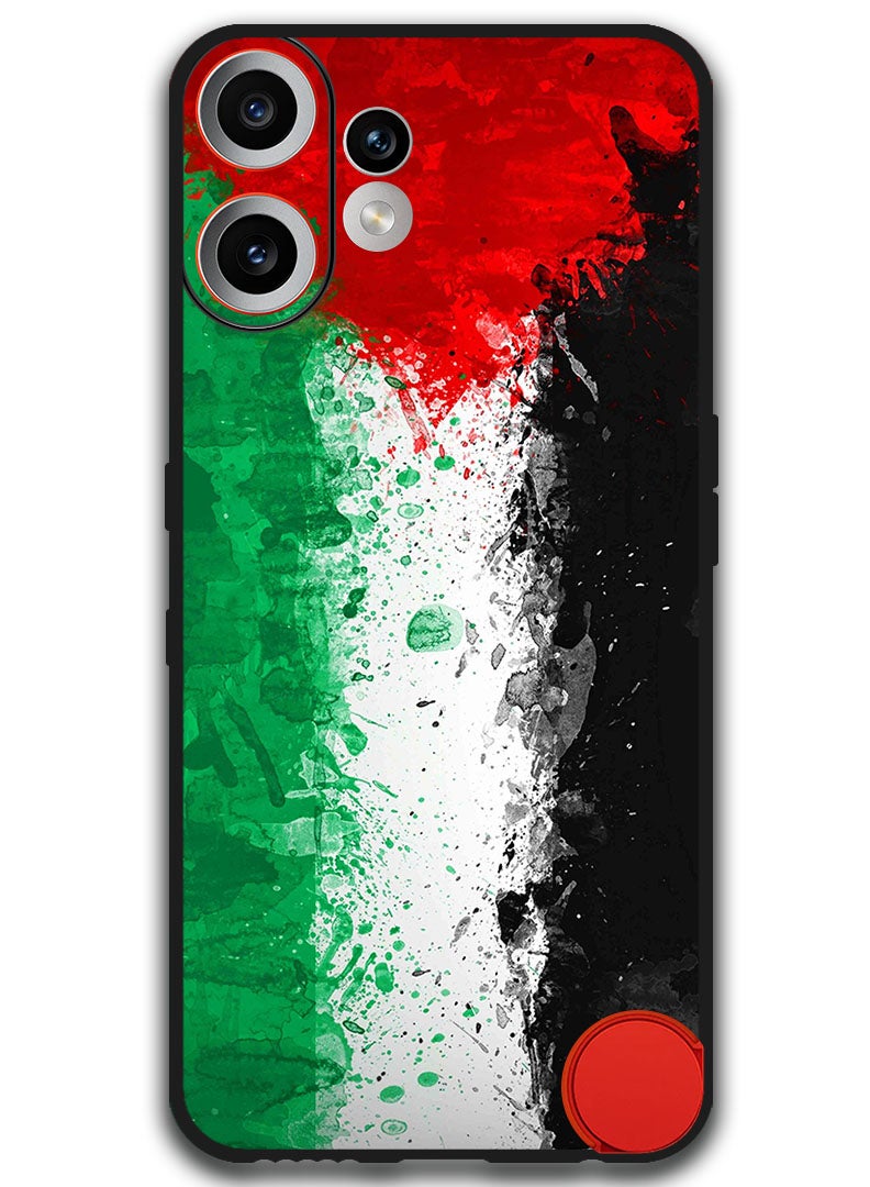 Theodor Case Compatible with Nothing CMF Phone 2 Pro 6.77 Inch Protection Shockproof Bumper Cover Palestine Flag 1 - Image 1