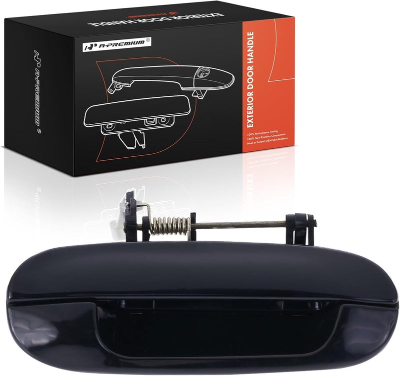 A-Premium Front Right Passenger Side Exterior Door Handle Compatible with Chevrolet Trailblazer, Trailblazer EXT & GMC Envoy, Envoy XL XUV & Buick Rainier & Isuzu Ascender & Oldsmobile & Saab - Image 1