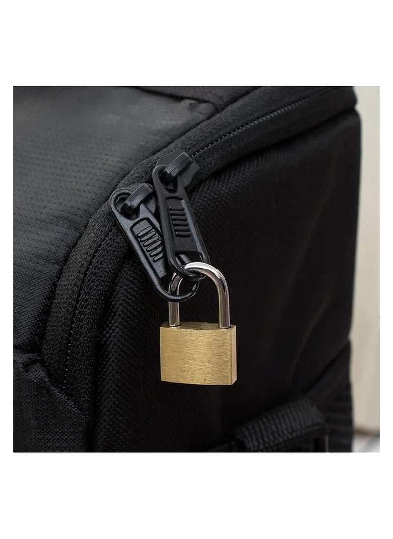 Generic 25mm Multi-Use Bag Lock - for Jewelry Box - Gym Bags - Memo - Metal Gold Color - 2 Key Lock  - Image 5