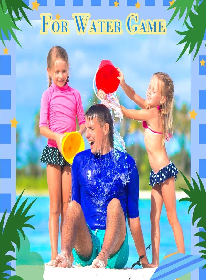 Sratte 18 Sets 4.7" Sand Buckets and Shovels Bulk Summer Beach Bucket Pack Plastic Beach Pails Sand Toys for Summer Pool Party Favors - Image 4