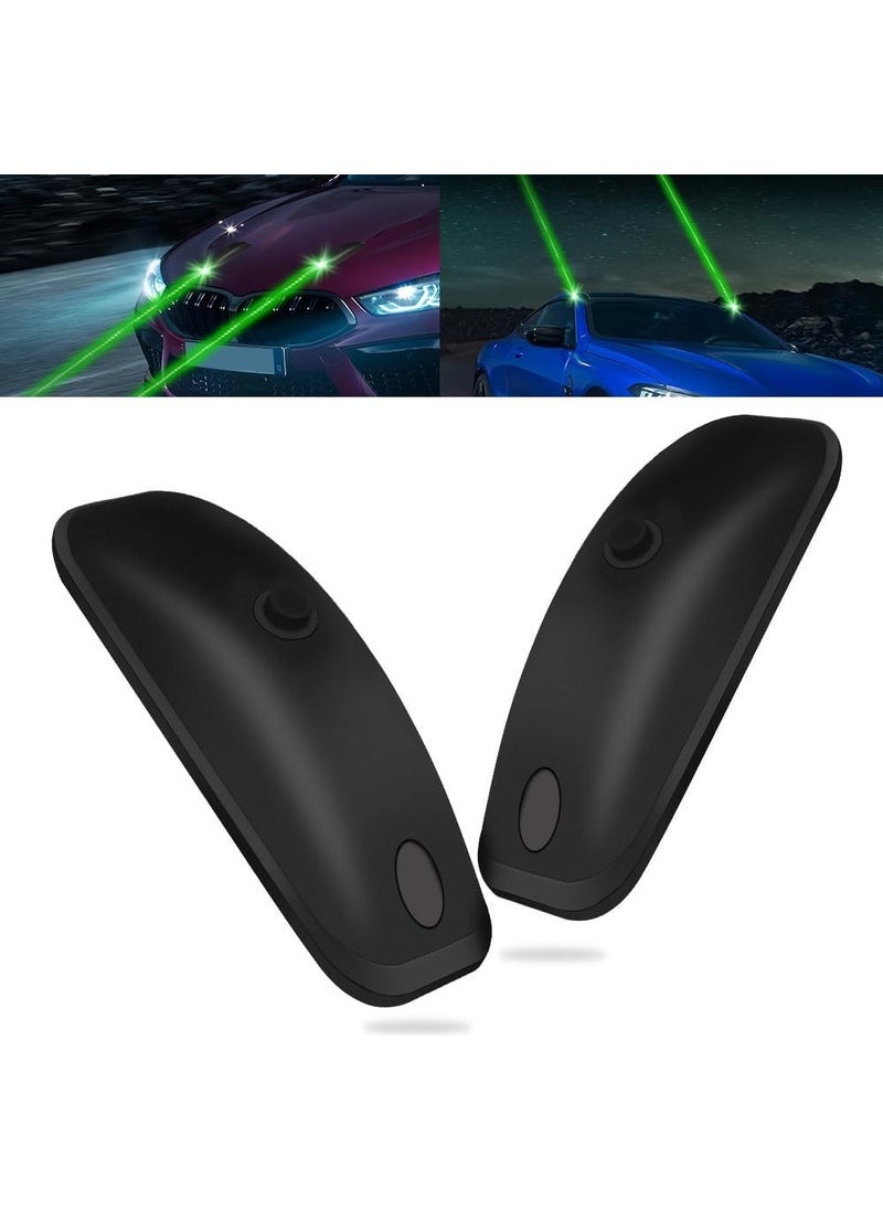 Techmaster H901 مصباح تحذيري ليزر طويل المدى قابل لإعادة الشحن للسيارات  - Image 1