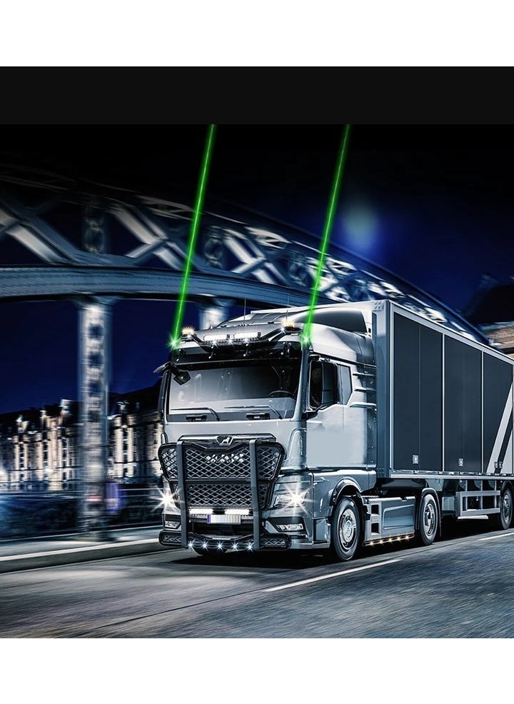 Techmaster H901 مصباح تحذيري ليزر طويل المدى قابل لإعادة الشحن للسيارات  - Image 3