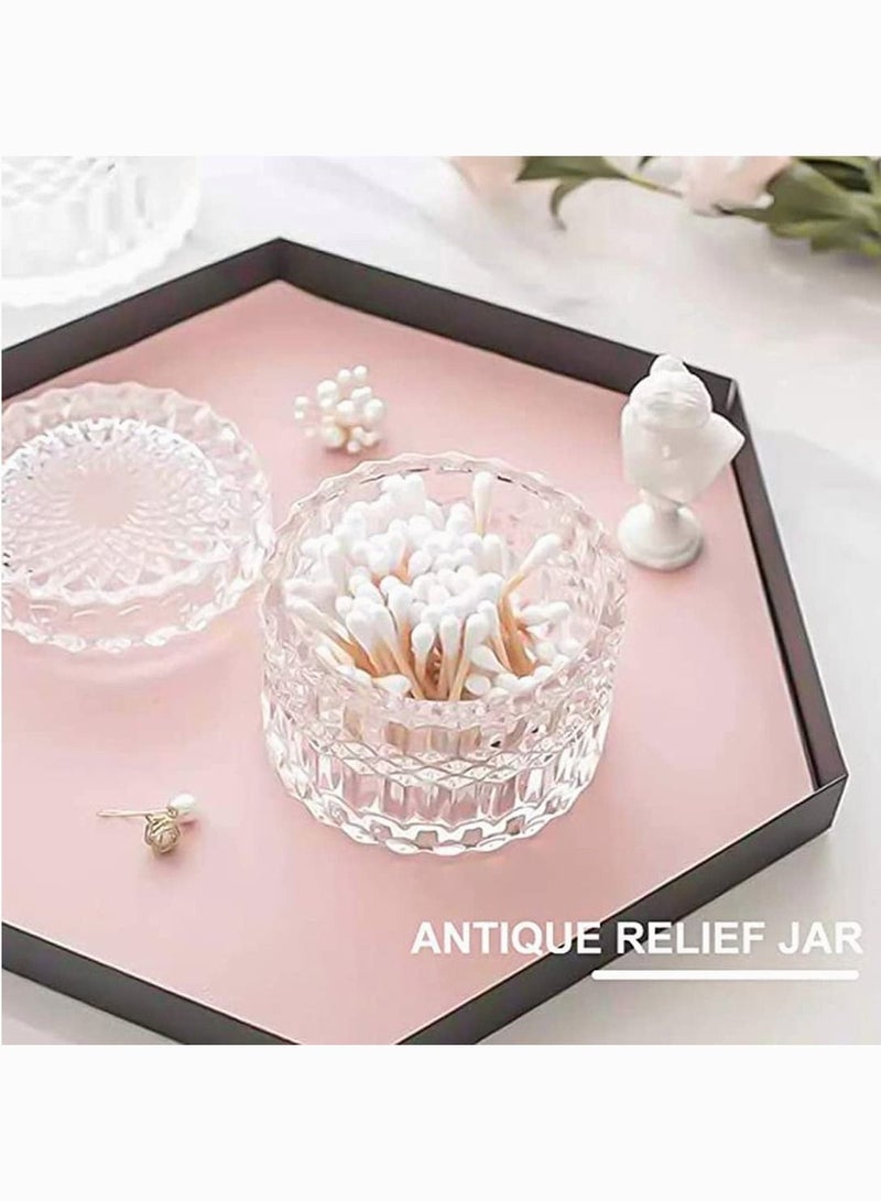 Box Resin Moulds, SYOSI with Lids DIY Jewelry Jar Silicone Mould 3D Trinket Storage Jar Epoxy Resin Container Candy Box Flower Pot Mould, Home Decor Tool Decorative Tabletop Crafts Gift