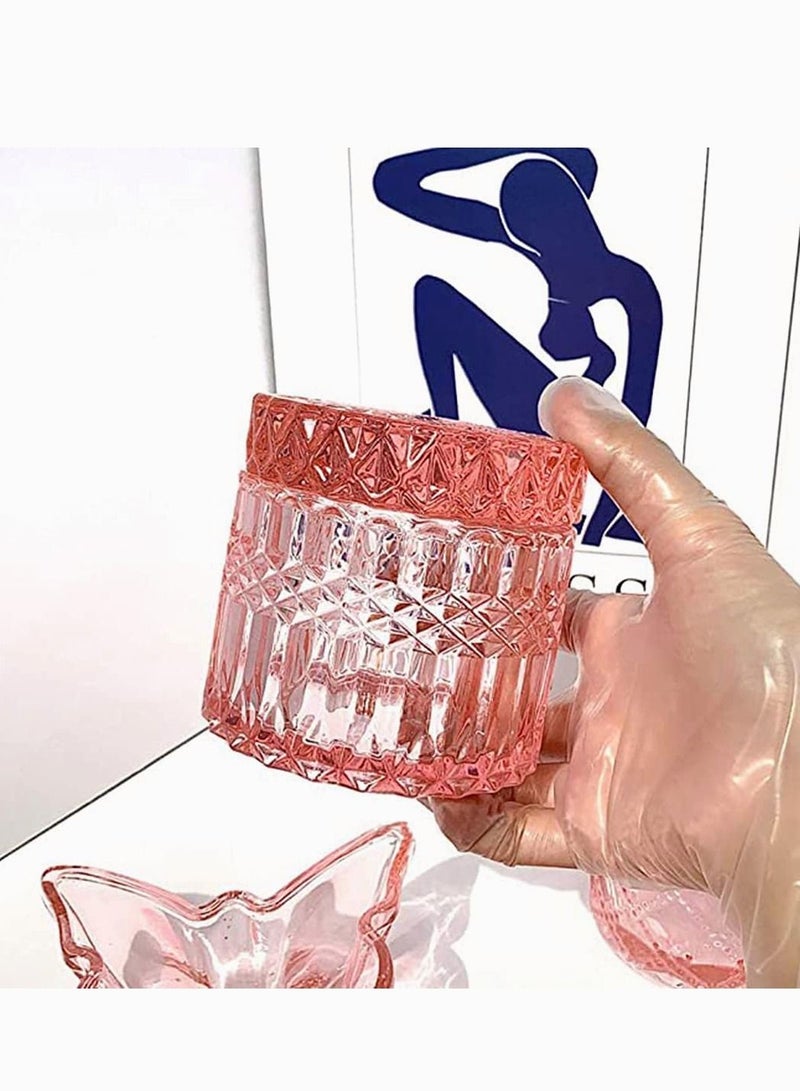 Box Resin Moulds, SYOSI with Lids DIY Jewelry Jar Silicone Mould 3D Trinket Storage Jar Epoxy Resin Container Candy Box Flower Pot Mould, Home Decor Tool Decorative Tabletop Crafts Gift