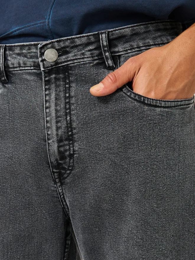 Styli Styli Basic 5 Pocket Regular Fit Jeans