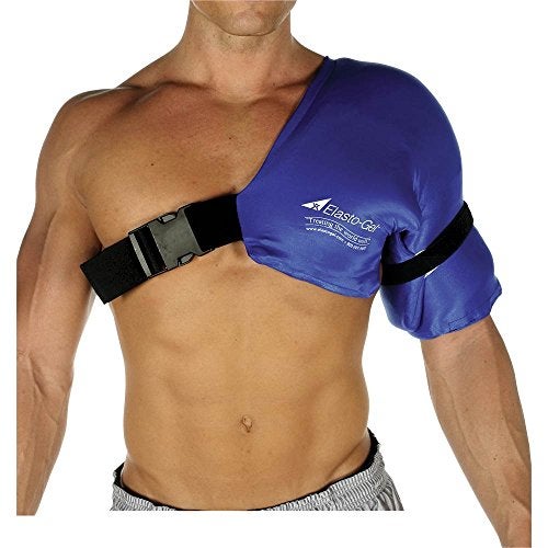 Elasto-Gel SW9005LXL Shoulder Sleeve L/XL 17"x24" SW9005, Blue - Image 3