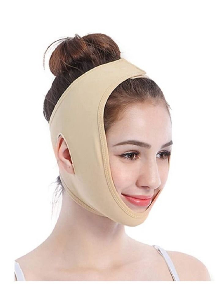 Reusable Chin Slimming Tape V-Shaped Face Lift Tape, Ergonomic Design Tape Makes It Not Easily Fall Off While You Sleep - Image 1