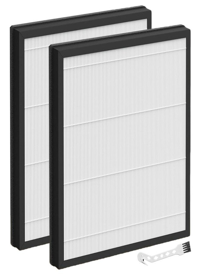 HALIEVE HAP605 Replacement Filter Compatible with XenonLab HAP605 Air Purifier 3-in-1 Pre-Filter HEPA & Activated Carbon Filter for Home Large Room, 2 Pack - Image 1