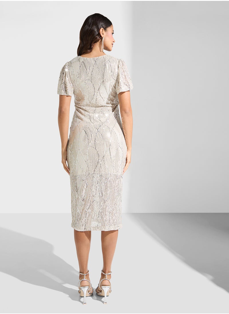 VERO MODA Sequin Embellished Dress  - Image 2