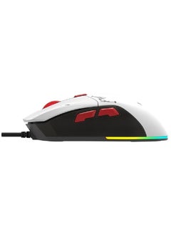 GM316W RGB Gaming Mouse - Optical Sensor 7,200 DPI - Detachable Top Covers - Lightweight Only 67G (White) - pzsku/Z975169645A6E814F60FBZ/45/_/1729625161/fa115066-327b-4517-9792-e0ad211266e2